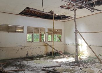 13 Sekolah di Ciamis Rusak, Termasuk Bangunan SDN 2 Margajaya Pamarican, Terdampak Bencana